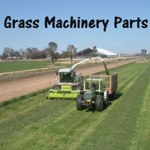 Grass machinery parts, hay bobs